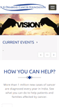 Mobile Screenshot of dhabharcancerfoundation.org